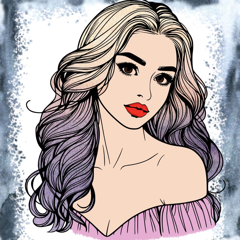 beautiful realistic girl