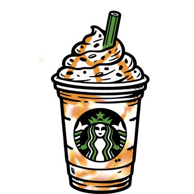 starbucks, frappuccino