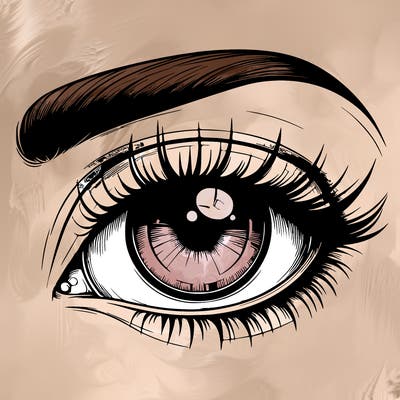 realistic eye