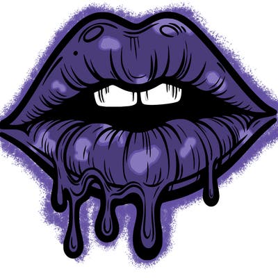 lips that look realistic and drip