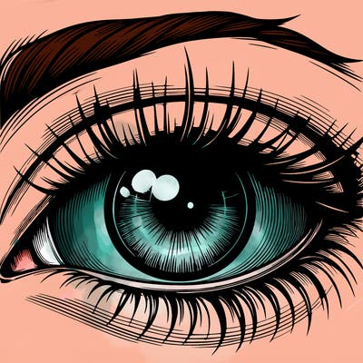 realistic eye