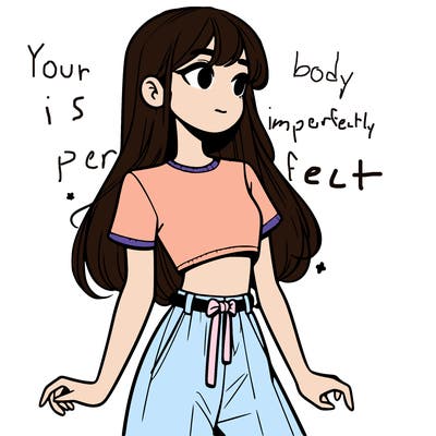 girl in a cute crop top