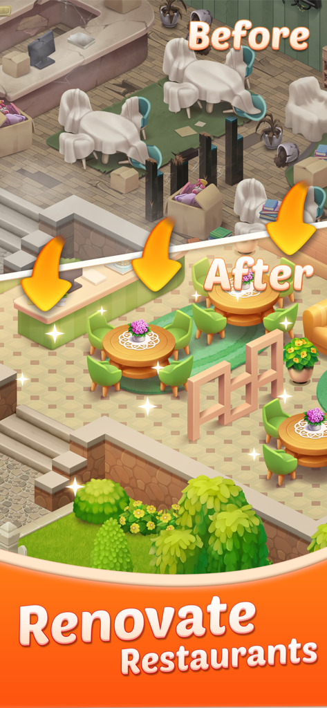 Merge Cafe – Merge game chef - Games App | MWM