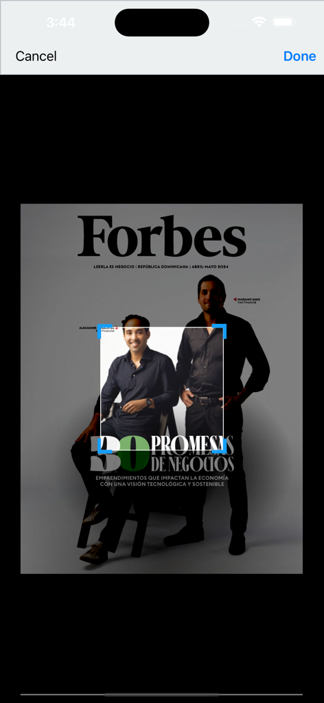 Portada de la revista Forbes República Dominicana titulada 30 Promesas de Negocios