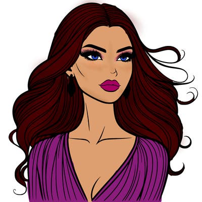 beautiful fashion woman