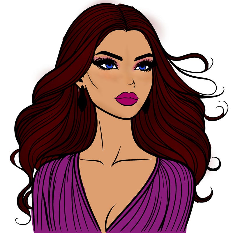 beautiful fashion woman