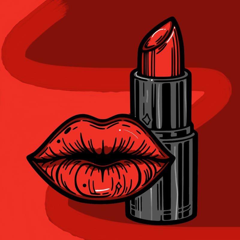 lips and lipstick