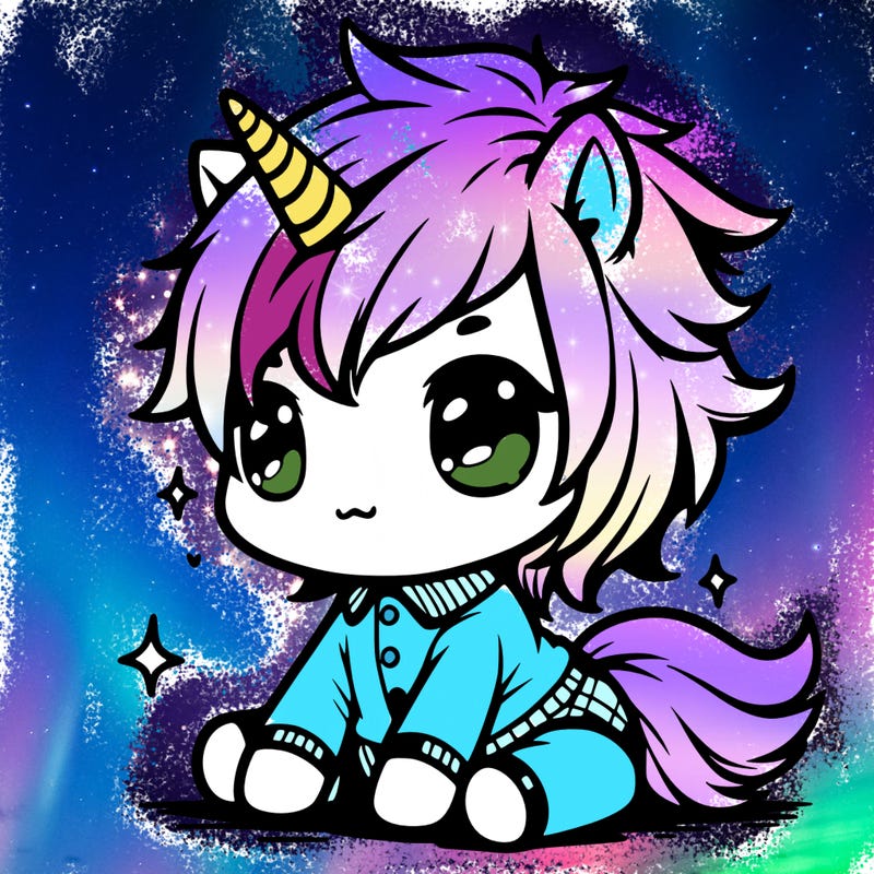 manga unicorn baby