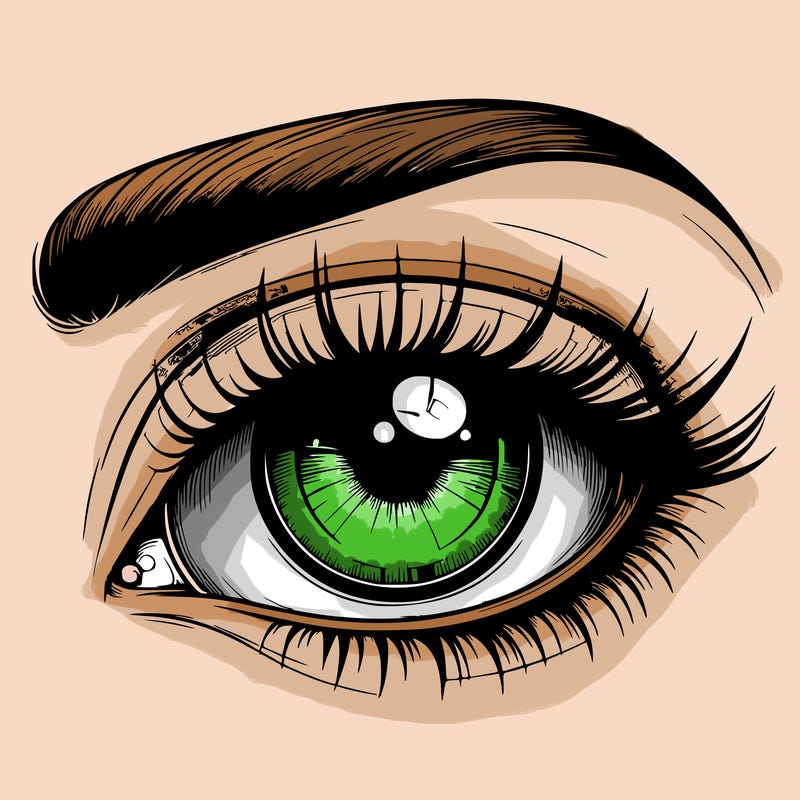 realistic eye