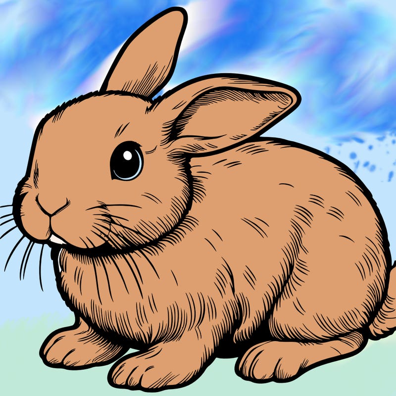 realistic bunny