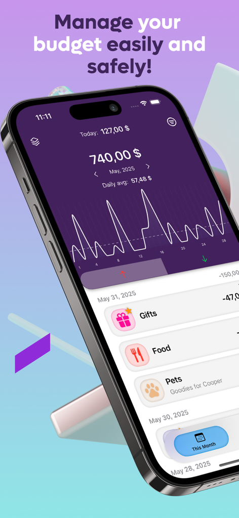 MoneySaver: Budget Planner App - MoneySaver budget planner app dashboard showing financial charts and expense tracking