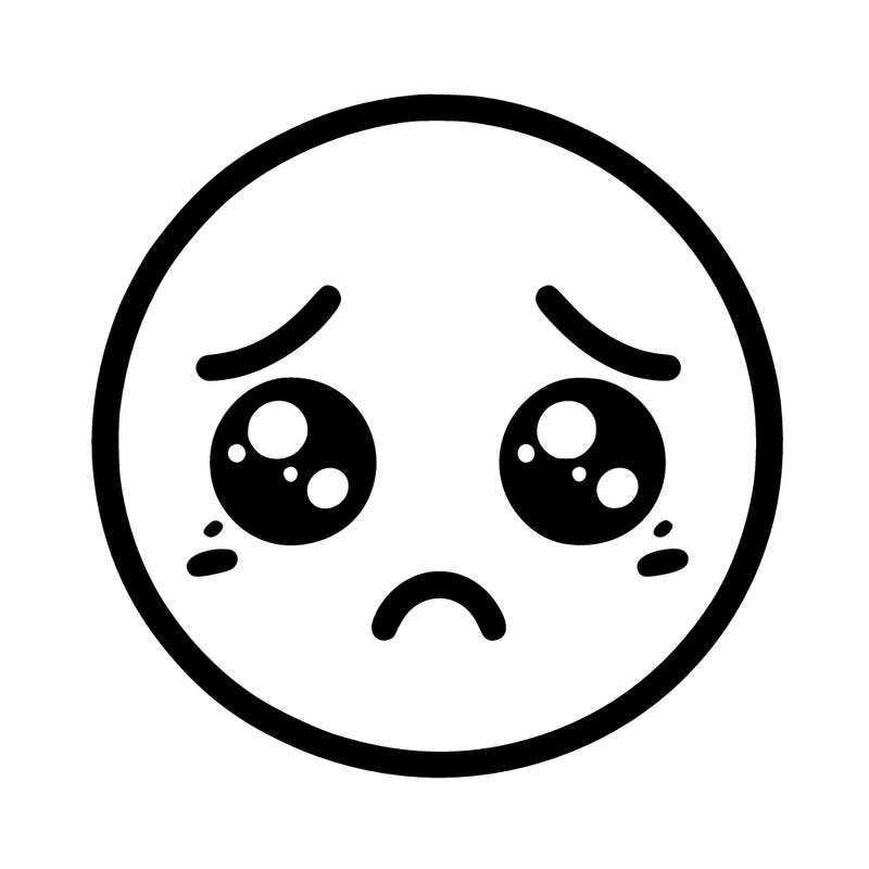 sad face