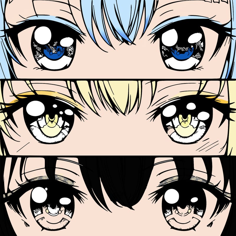 anime eyes