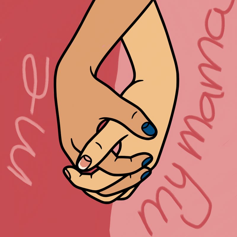 hands in shape of heart