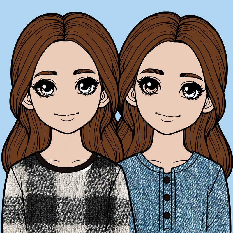 realistic twins