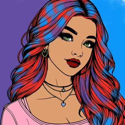 detailed realistic girl