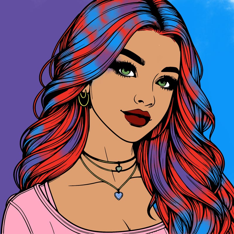 detailed realistic girl