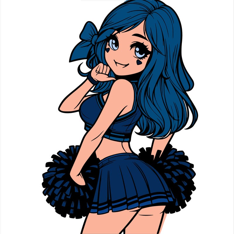 realistic cheerleader