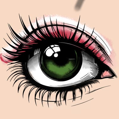 realistic eye