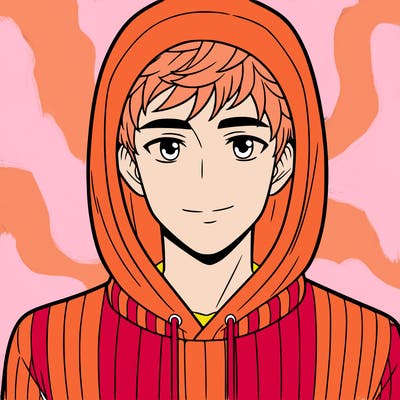 male wearing hoodie sweater