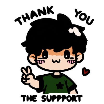 thank you for the support