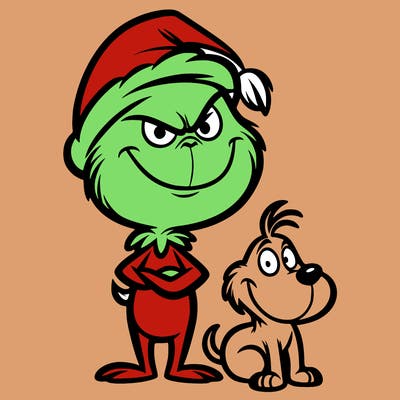 grinch and max