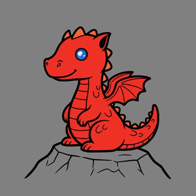 dragon easy easy to draw