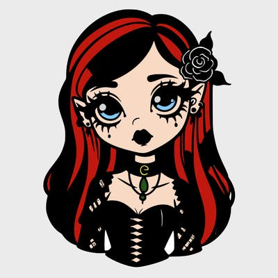 gothic girl