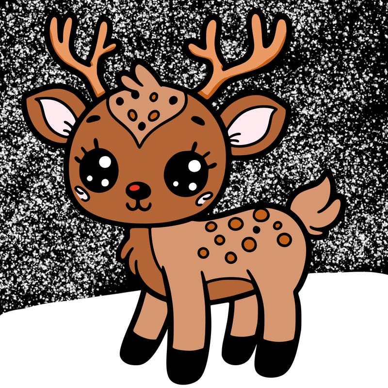 cute reindeer