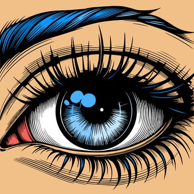 realistic eye