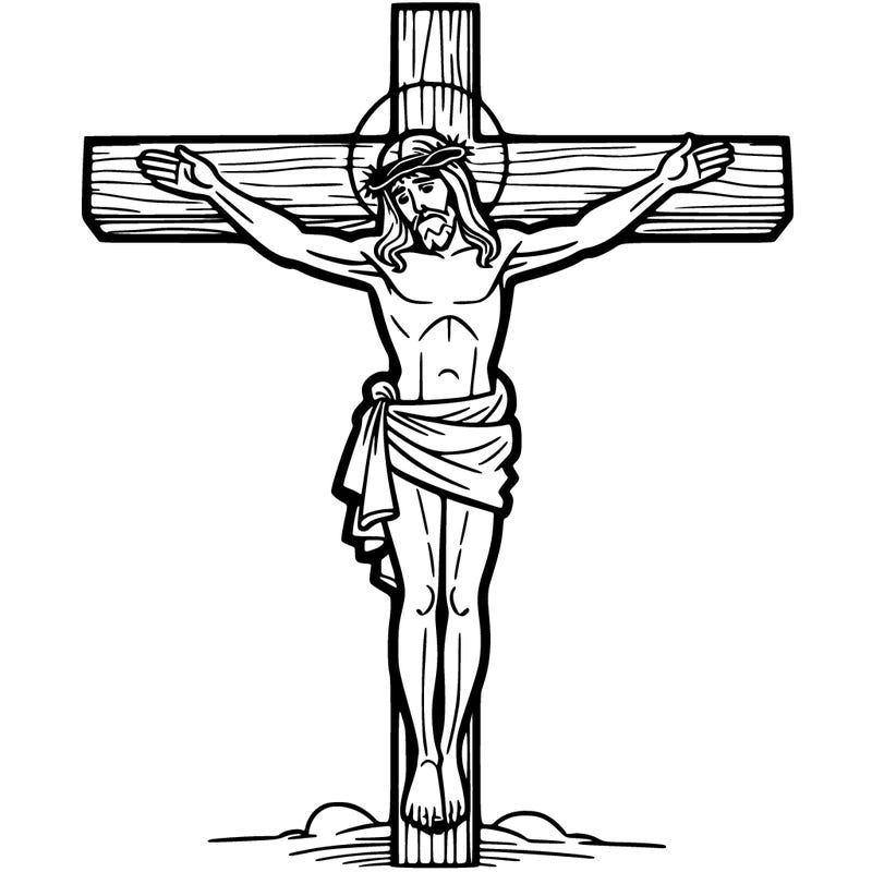 jesus on the cross