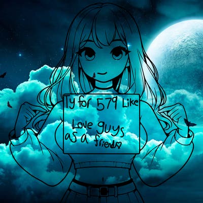 girl holding a blank sign in a long sleeve crop top