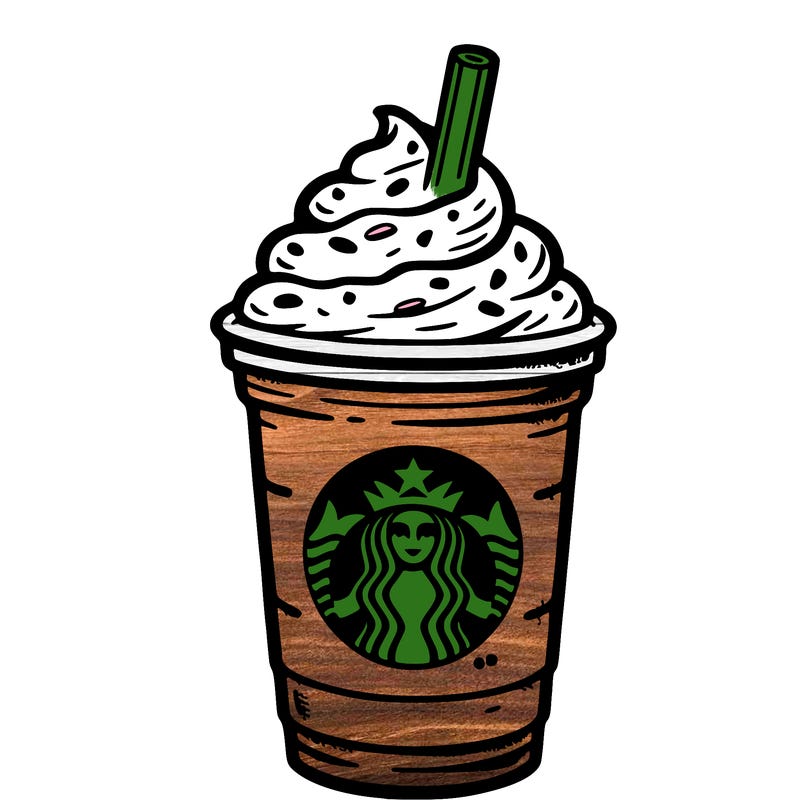 starbucks, frappuccino