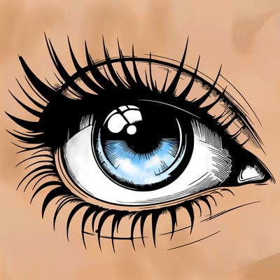 realistic eye