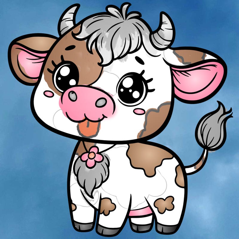 cute cow