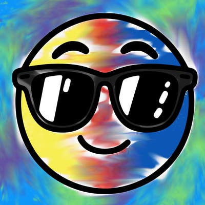 emoji with sunglasses