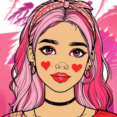 realistic teenage girl