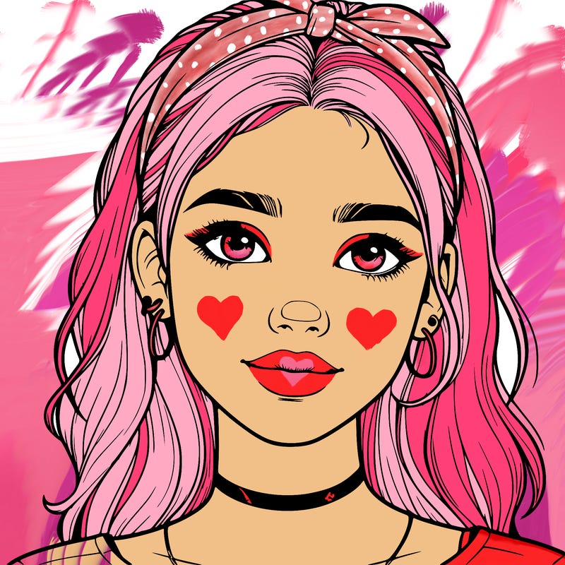 realistic teenage girl