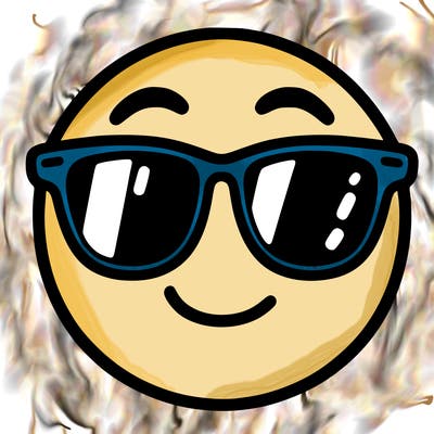 emoji with sunglasses
