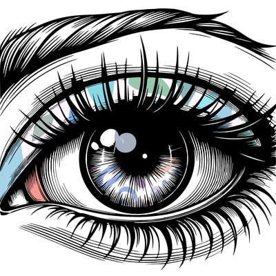realistic eye
