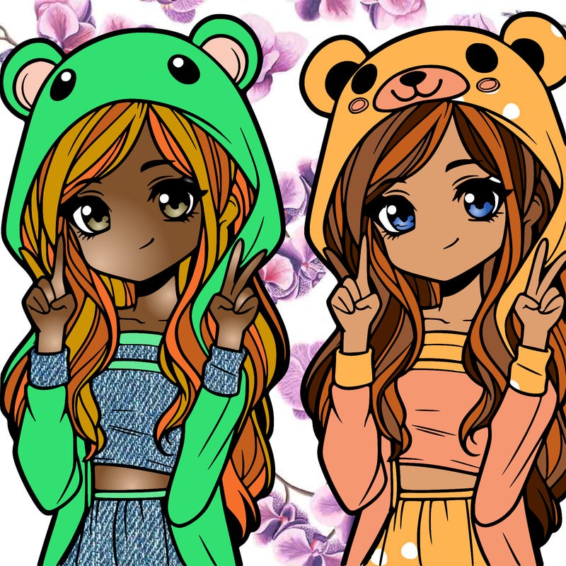 teen girl in animal costume