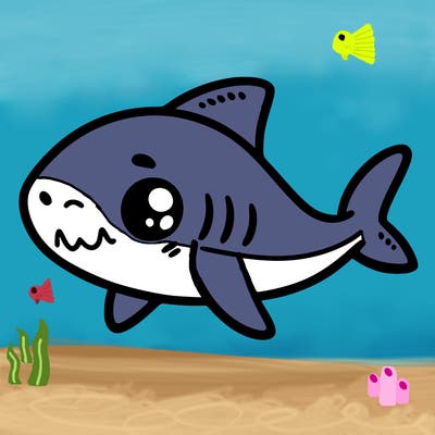 cute shark