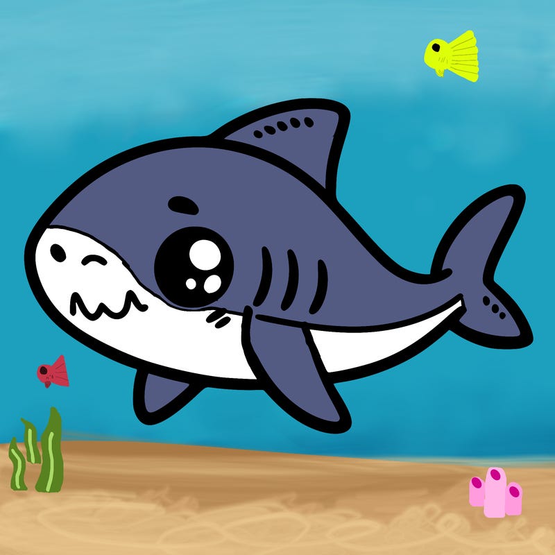 cute shark