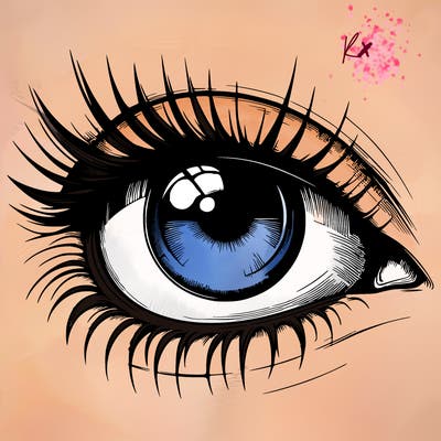 realistic eye