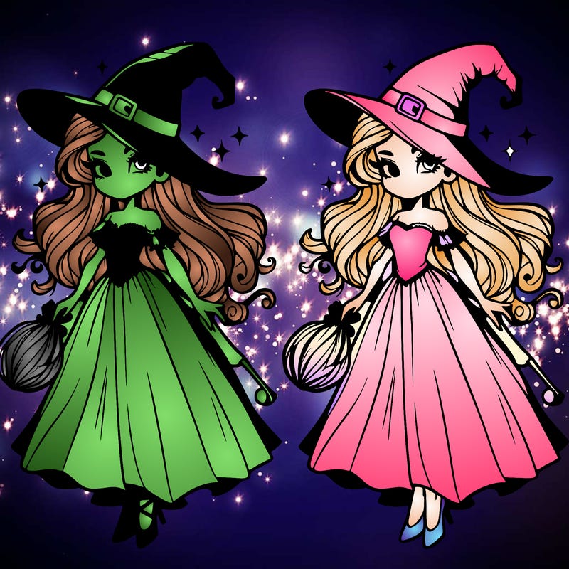beautiful wicked witch. from wicked