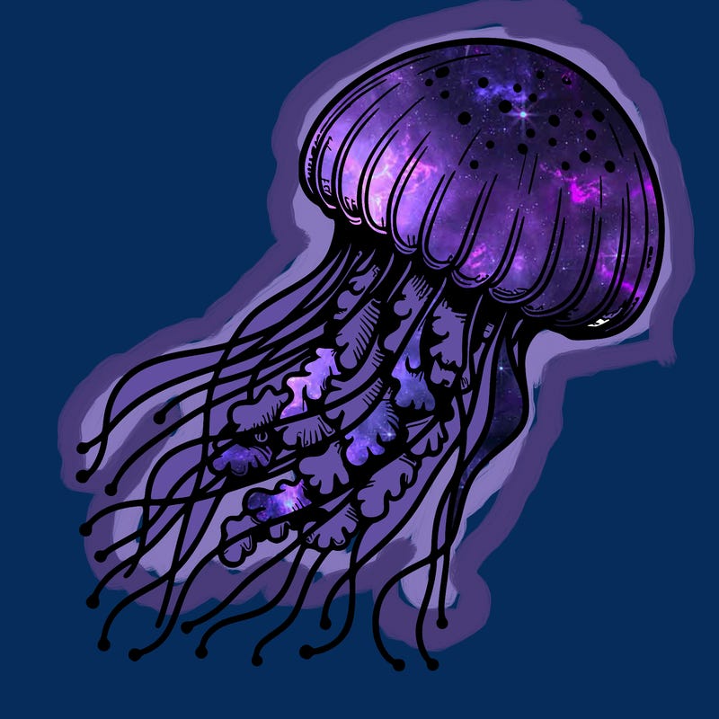 realistic jellyfish