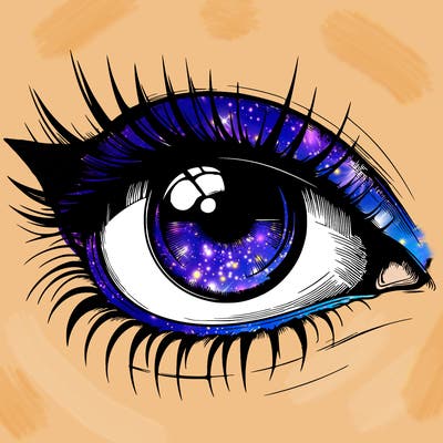 realistic eye