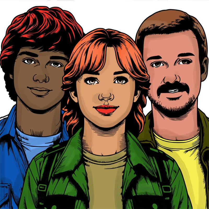 realistic trio