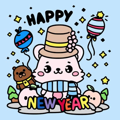 message : happy new year