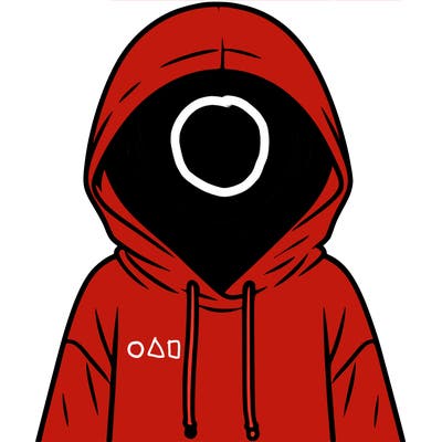 faceless girl in hoodie